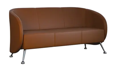 PANTHEON - 3, 3-sed, ekokůže hnědá